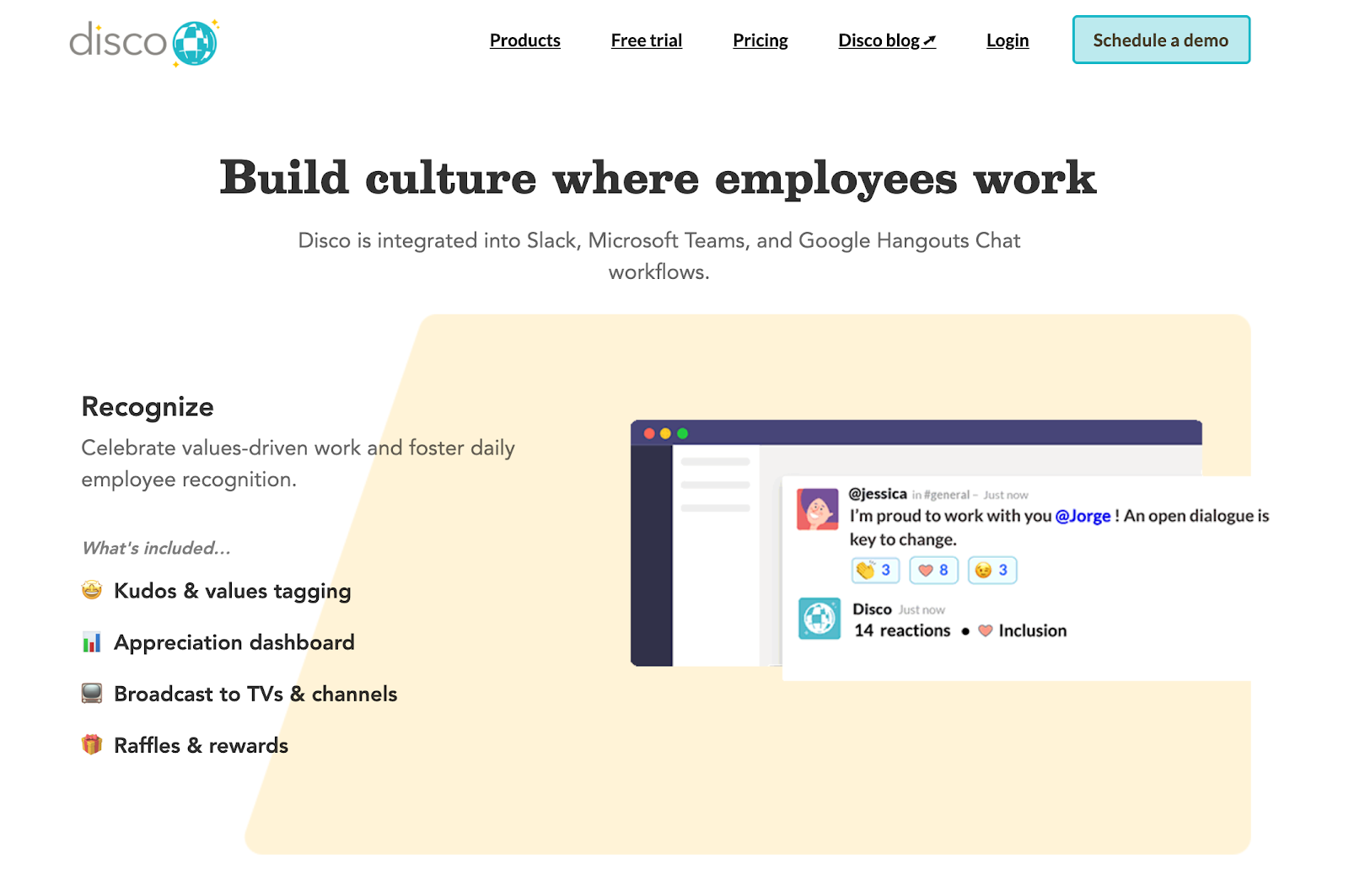 Tools for startups - Disco