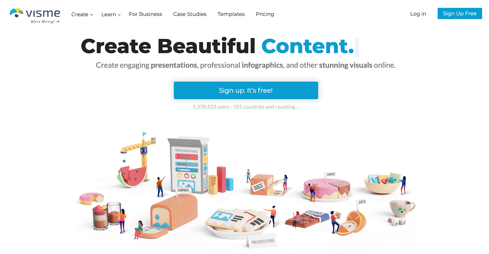 Best startup tools - Visme