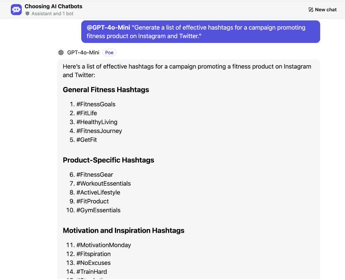 Sample AI Prompts for Social Media Marketing