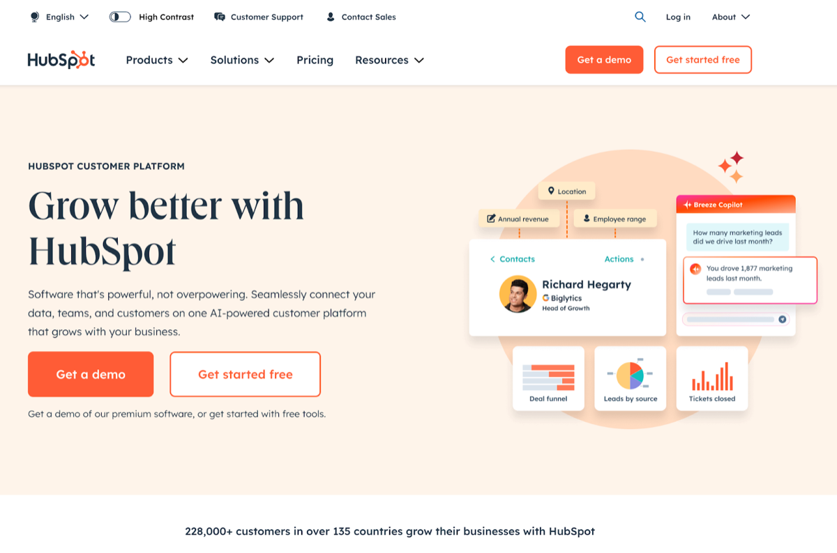 Best AI Tools for Startups - Marketing - HubSpot