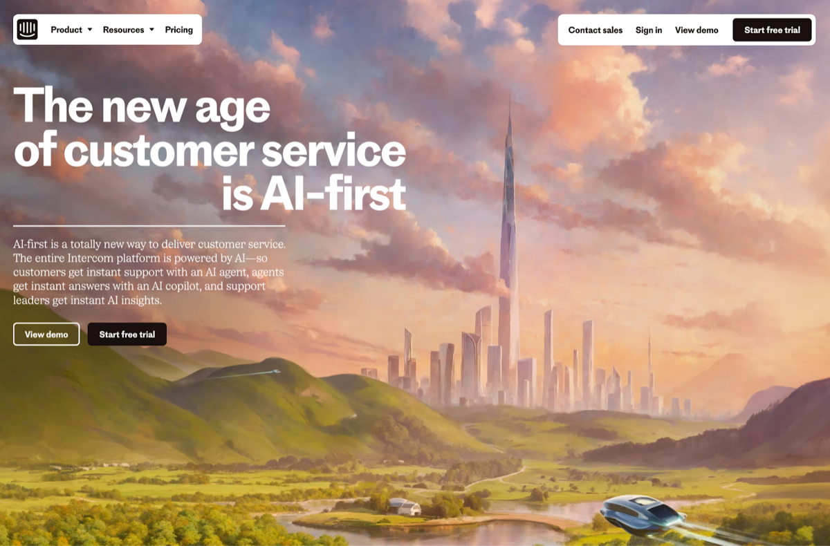 Best AI Tools for Startups - Customer Sucess & Support - Intercom